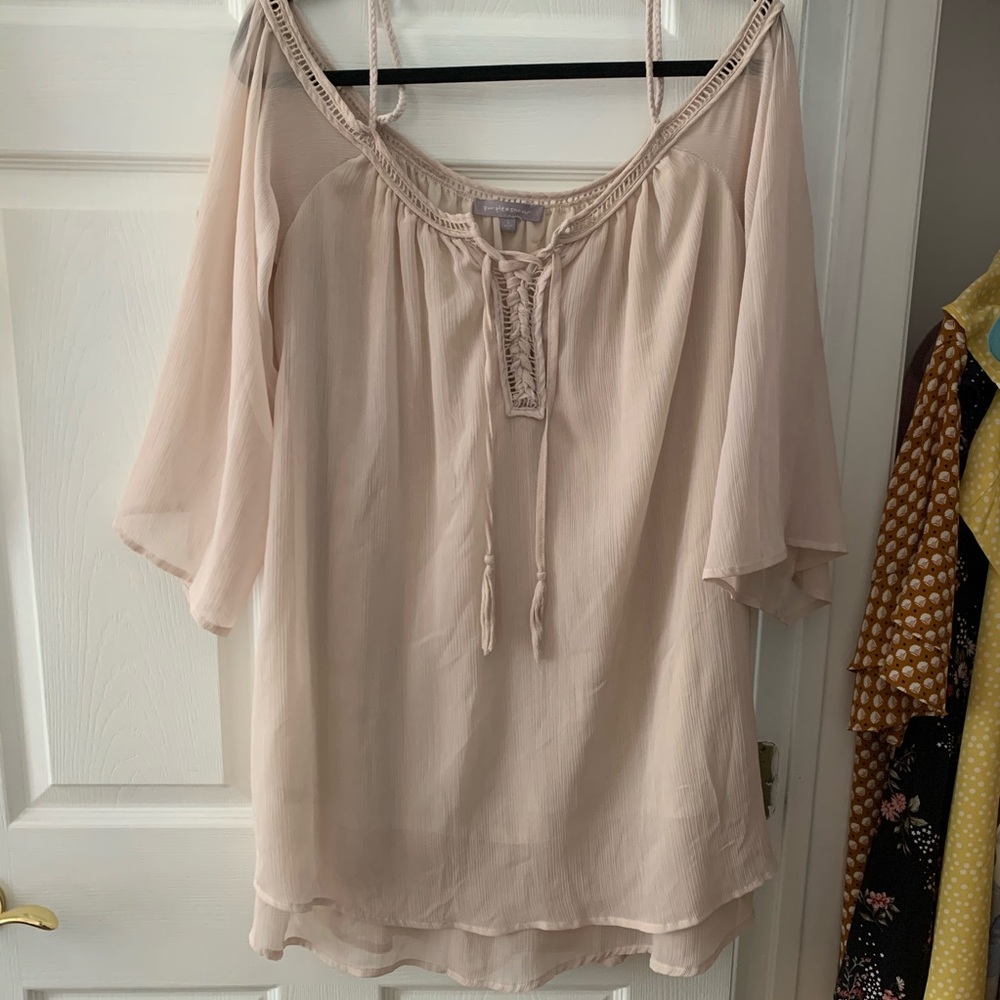 BoHo off the shoulder dress